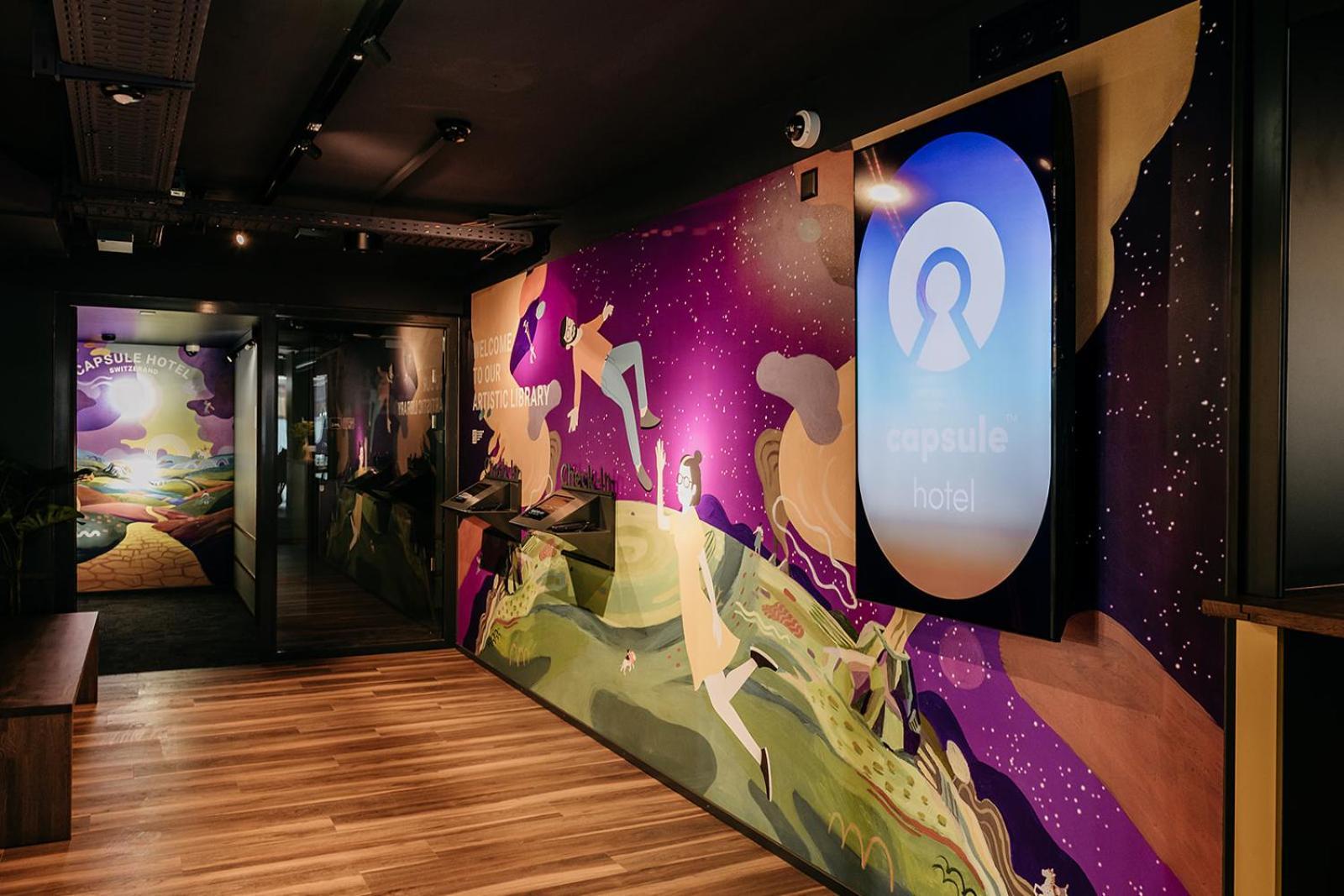 Capsule Hotel - Lucerne Old Town Dış mekan fotoğraf
